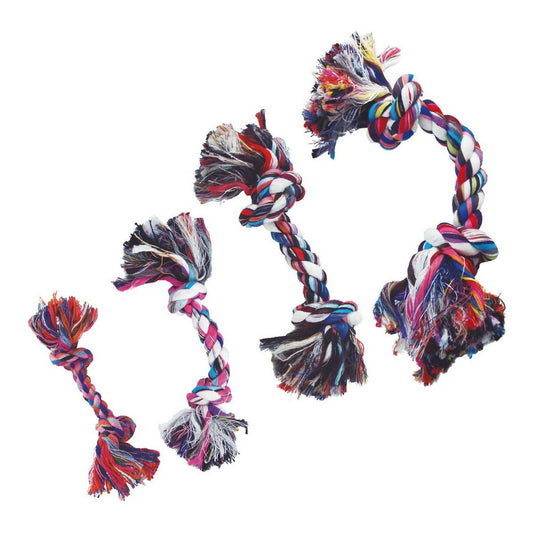 Dog Chewing Toy Gloria Multicolour Knot Cotton