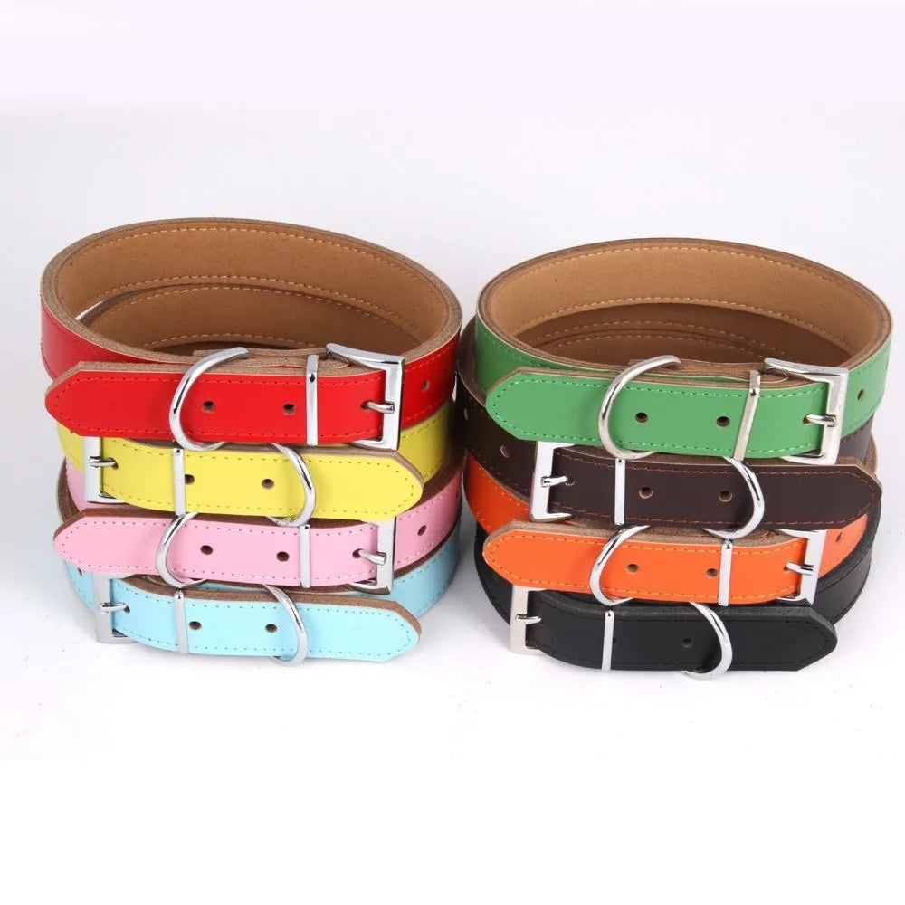 Genuine Leather Durable Dog Collar