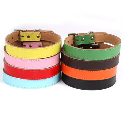 Genuine Leather Durable Dog Collar