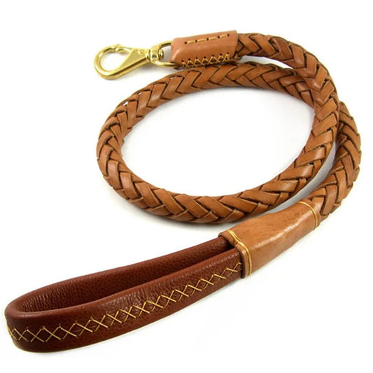 Leather Luxury Pet Dog Leash