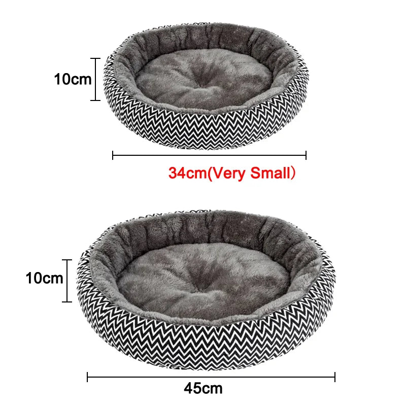 Soft Plush Winter Dog Bed