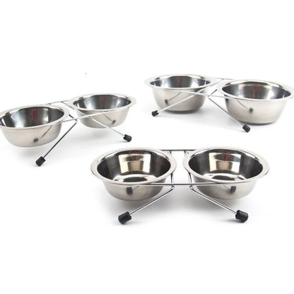 Stainless Steel Dog Double