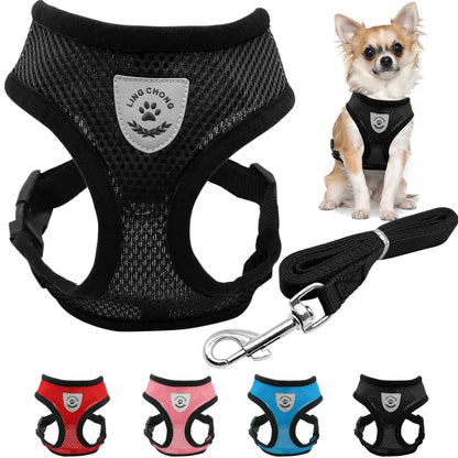 Breathable Mesh Small Dog Harness