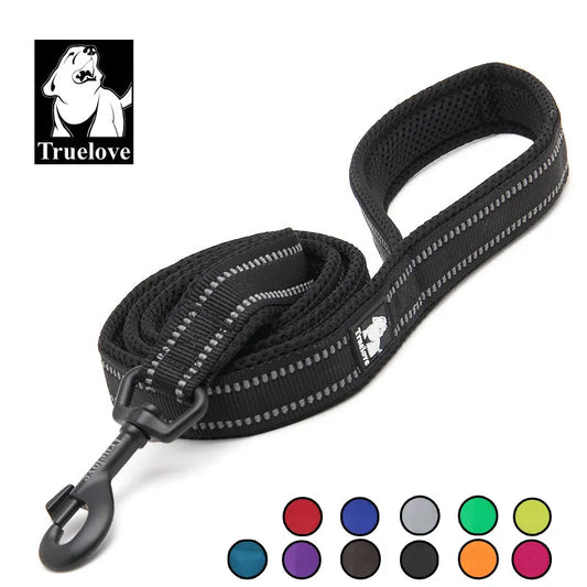 Truelove Soft Padded Reflective Nylon Dog Leash