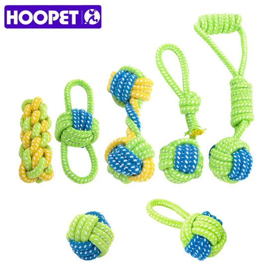 HOOPET Dog Toy Chews Rope and Ball