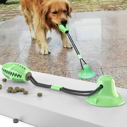 Interactive Silicon Dog Ball - Tooth Cleaning Toys