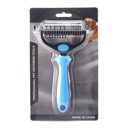 Stainless Double-sided  Dog Comb Brush