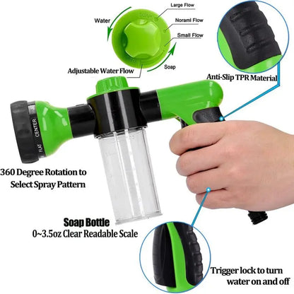 Dog Showering Sprayer 8 In 1