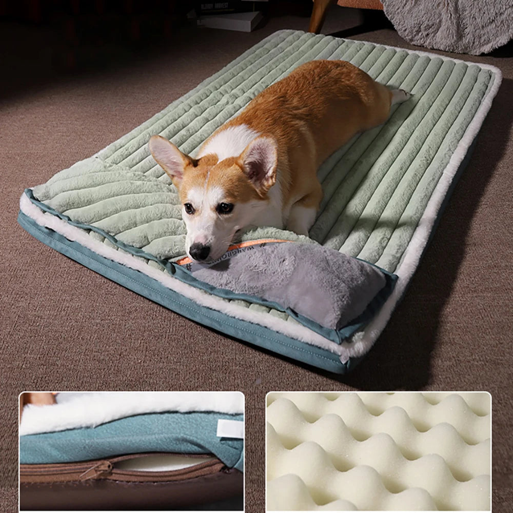 Pet Bed with Padded Cushions