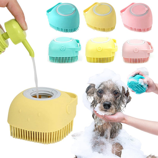 Brosse de massage pour animaux de compagnie